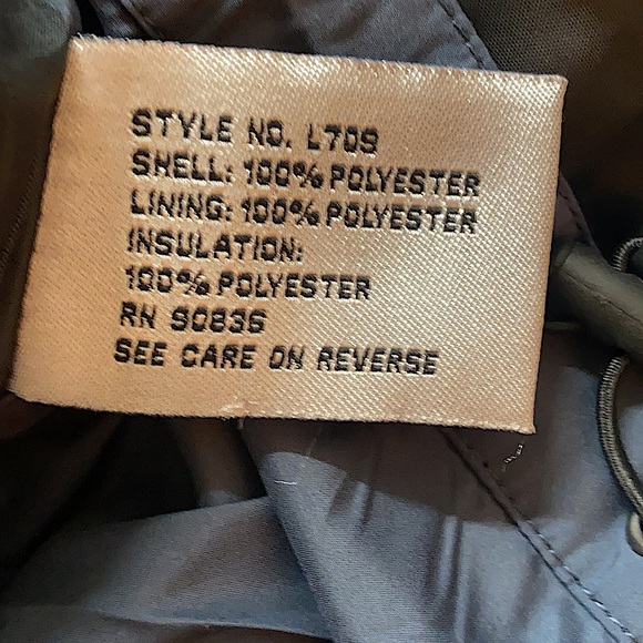 NWOT - Port Authority women’s charcoal puffer vest - Picture 5 of 6